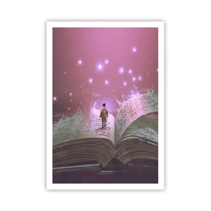 Plagát - Pozvánka do iného sveta - prečítaj! - 70x100 cm