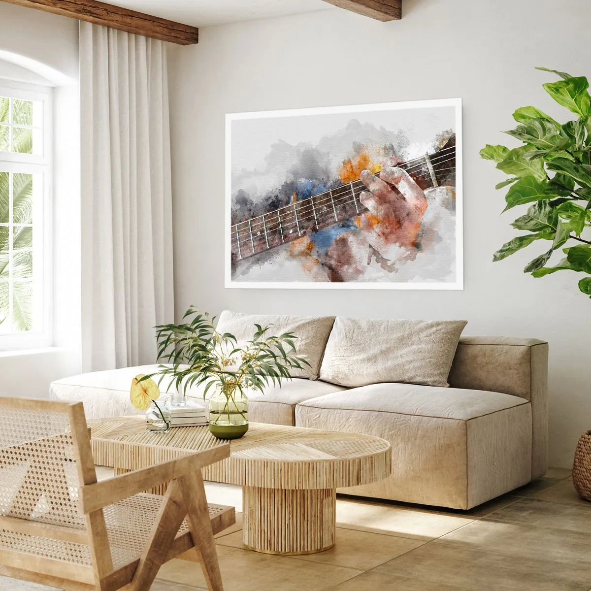 Plagát - Poézia medzi strunami - 91x61 cm