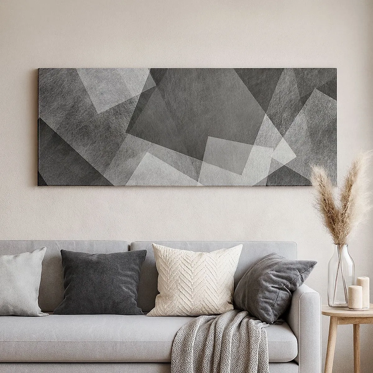 Obraz na plátne - Odveký symbol trvalosti a poriadku - 100x40 cm