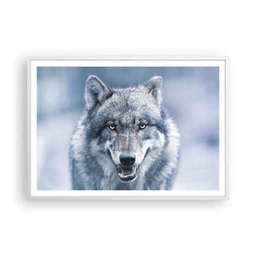 Plagát v bielom ráme - Prijmete túto výzvu? - 100x70 cm