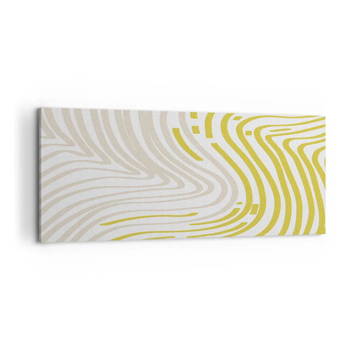 Obraz na plátne - Kompozícia s miernym ohybom - 100x40 cm
