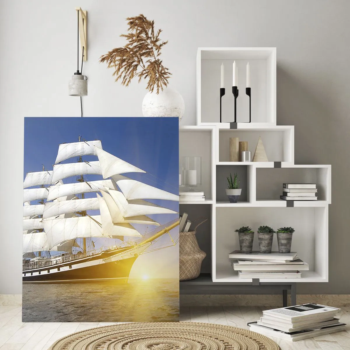 Obraz na skle - Ich čas nikdy nepominie - 50x70 cm