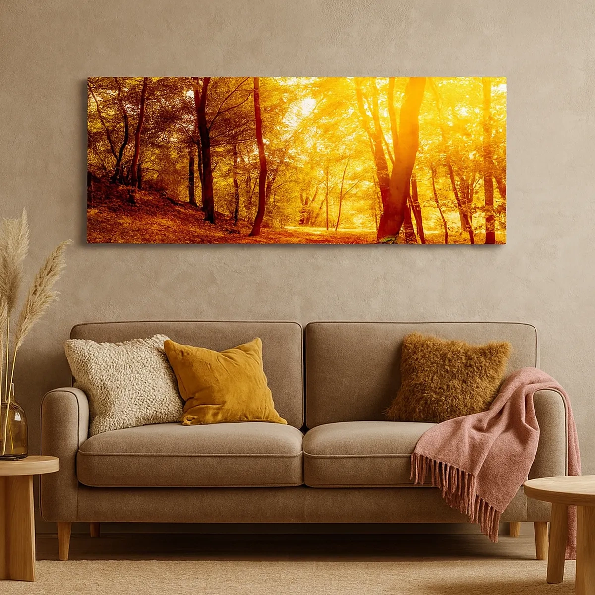 Obraz na plátne - K zlatej čistinke - 30x30 cm