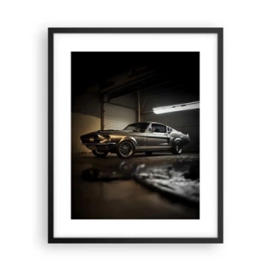 Plagát v čiernom ráme - Návrat do minulosti - 40x50 cm