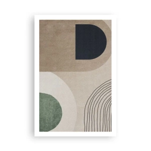 Plagát - Nežnosť oválu - 61x91 cm