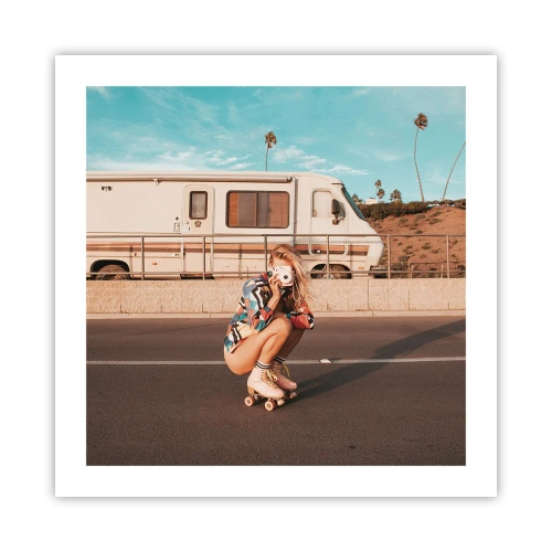 Plagát - Usmejte sa! - 50x50 cm