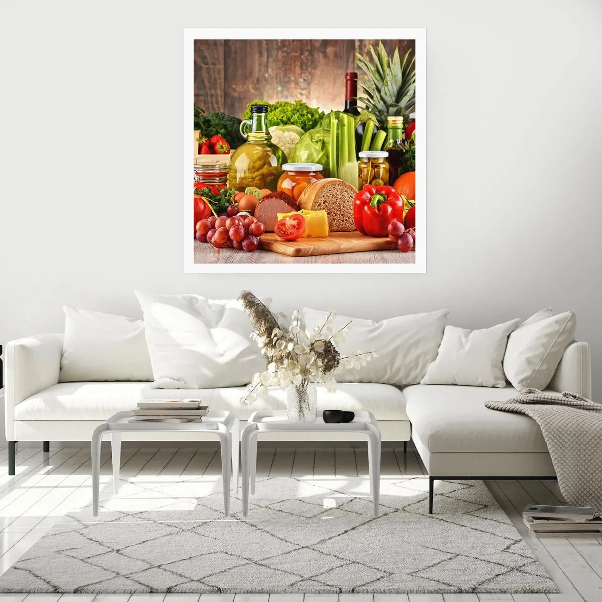 Plagát - Údené, pečené, marinované - 60x60 cm