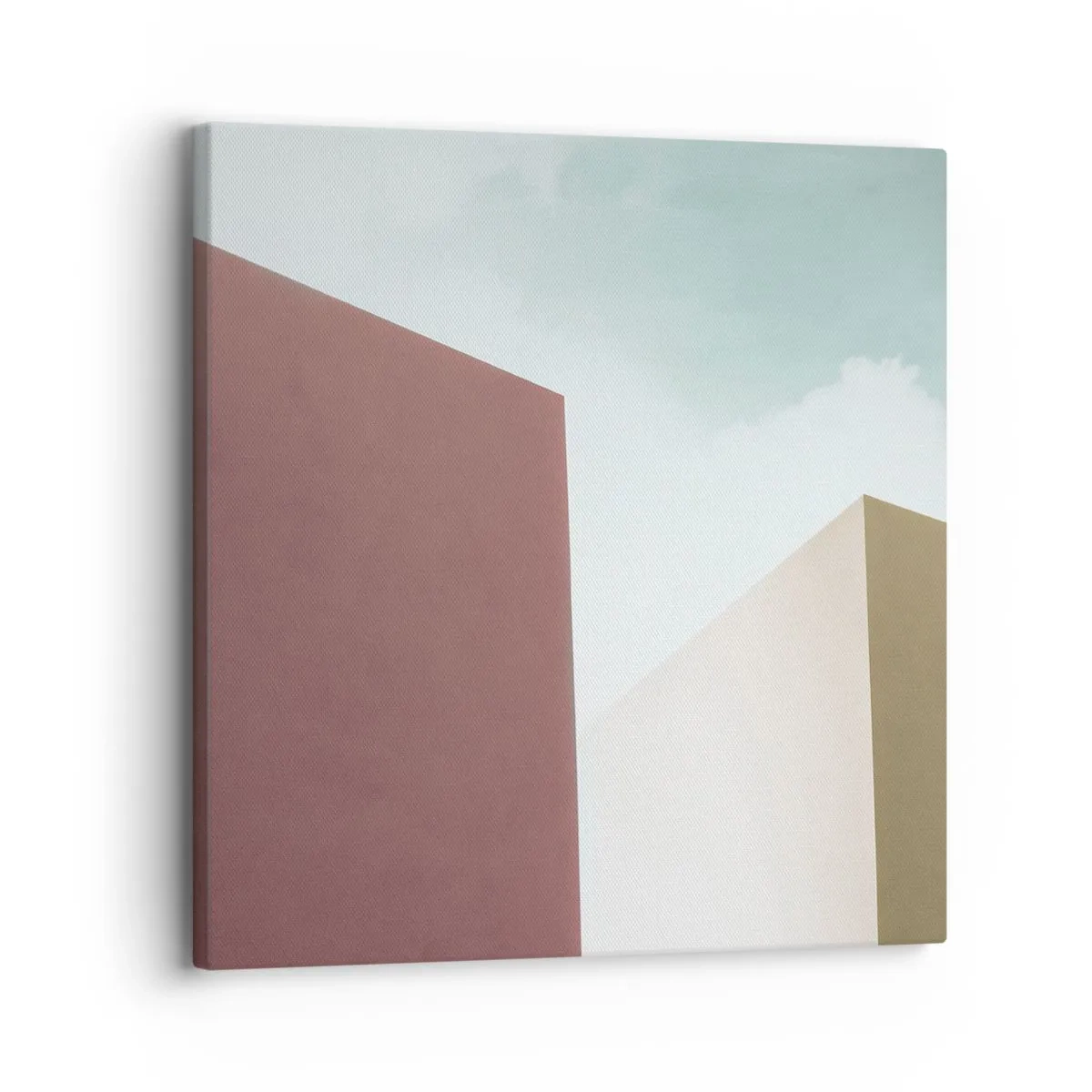 Obraz na plátne - Geometria slnečného leta - 30x30 cm