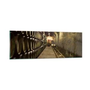 Obraz na skle - Je dobré si oddýchnuť - 90x30 cm