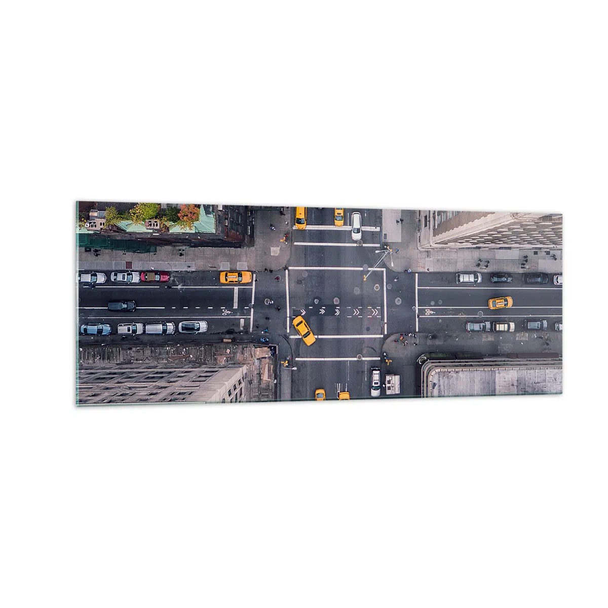 Obraz na skle - Jednoduchá voľba - 140x50 cm