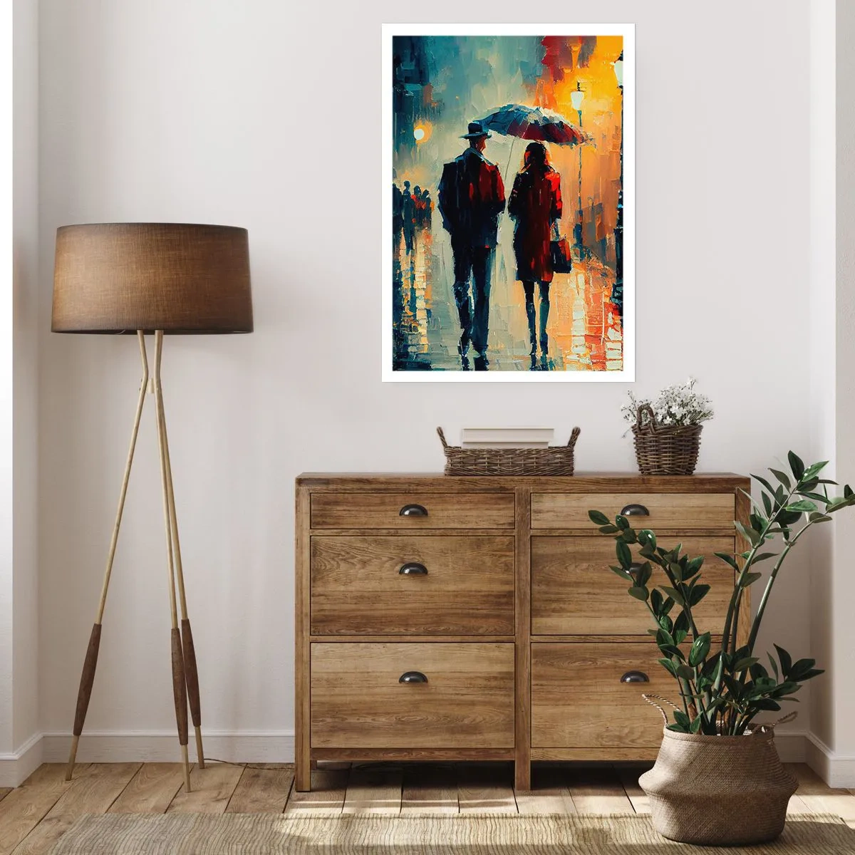 Plagát - Mestská love story - 30x40 cm