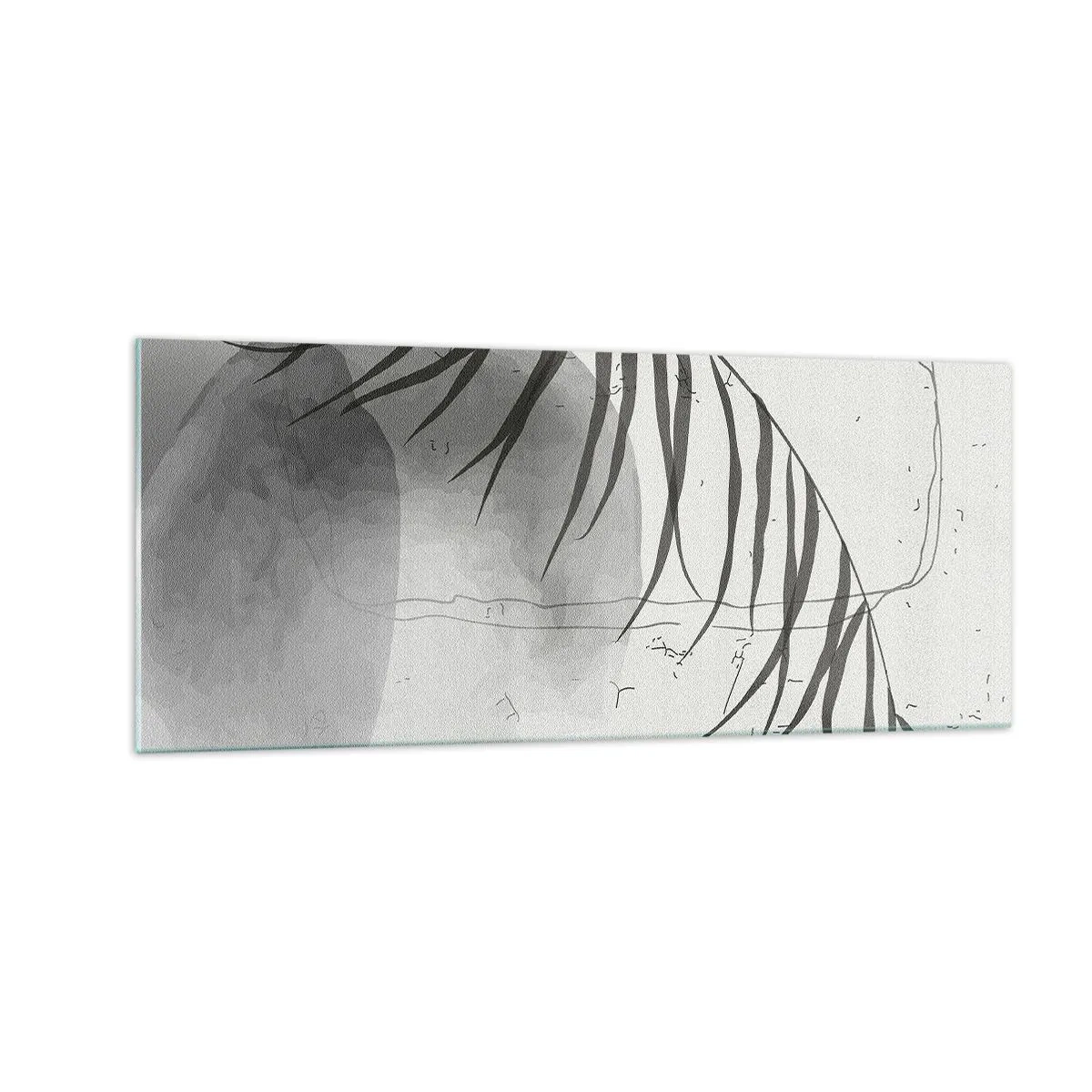 Obraz na skle - Subtílna exotika prírody - 100x40 cm