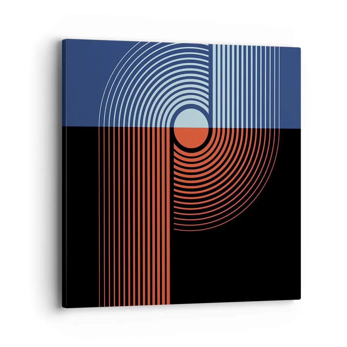 Obraz na plátne - V geometrickom objatí - 40x40 cm