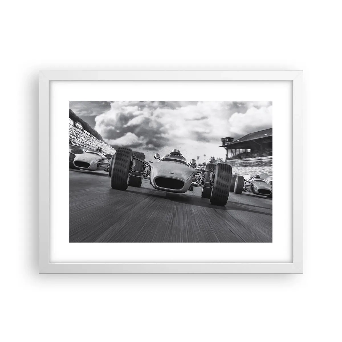 Plagát v bielom ráme - Toto je sila! - 40x30 cm