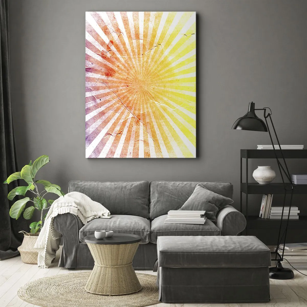 Obraz na plátne - Východy a západy - 50x70 cm