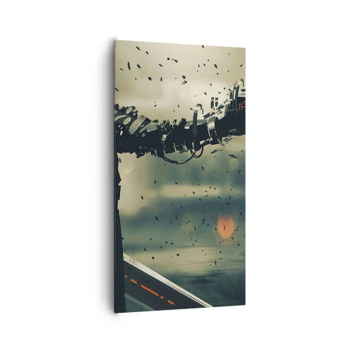 Obraz na plátne - Vražedná zbraň - tvoj vlastný terminátor - 65x120 cm