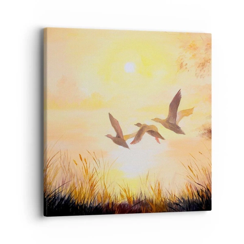 Obraz na plátne - Začiatok ďalekej cesty - 40x40 cm