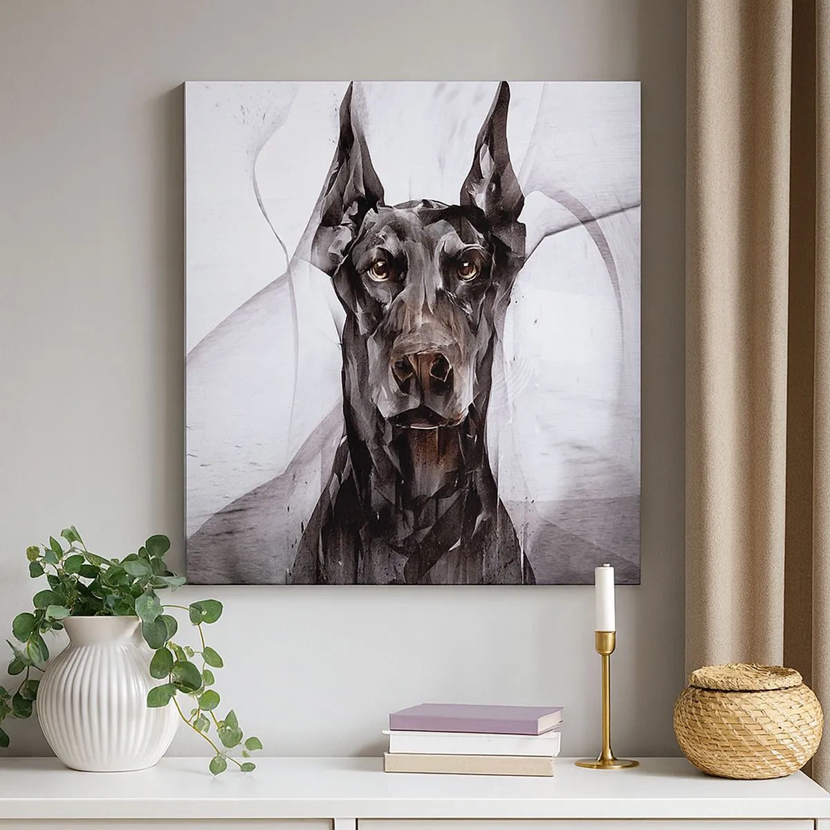 Obraz na plátne - Z urodzeného rodu - 30x30 cm