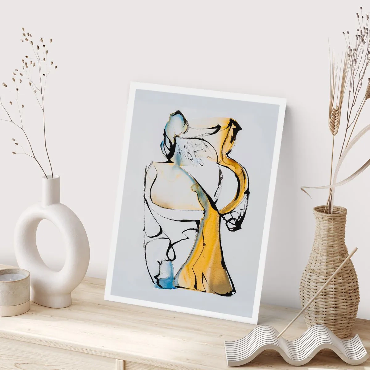 Plagát - Sklenená abstrakcia - 70x100 cm