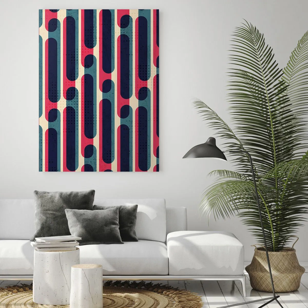 Obraz na skle - Dovnútra a dopredu - 50x70 cm