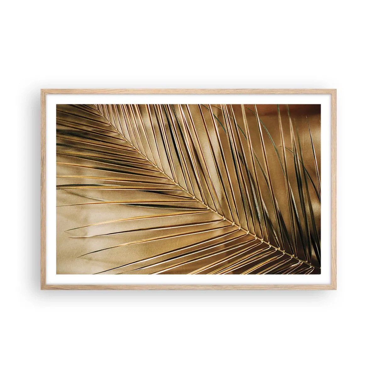 Plagát v ráme zo svetlého duba - Prírodná kolonáda - 91x61 cm