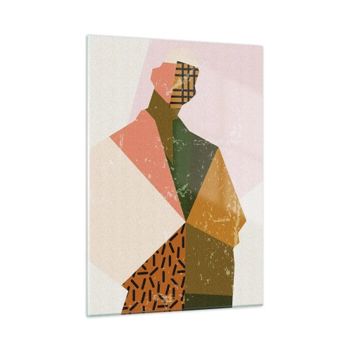 Obraz na skle - Človek – zložitá bytosť - 50x70 cm