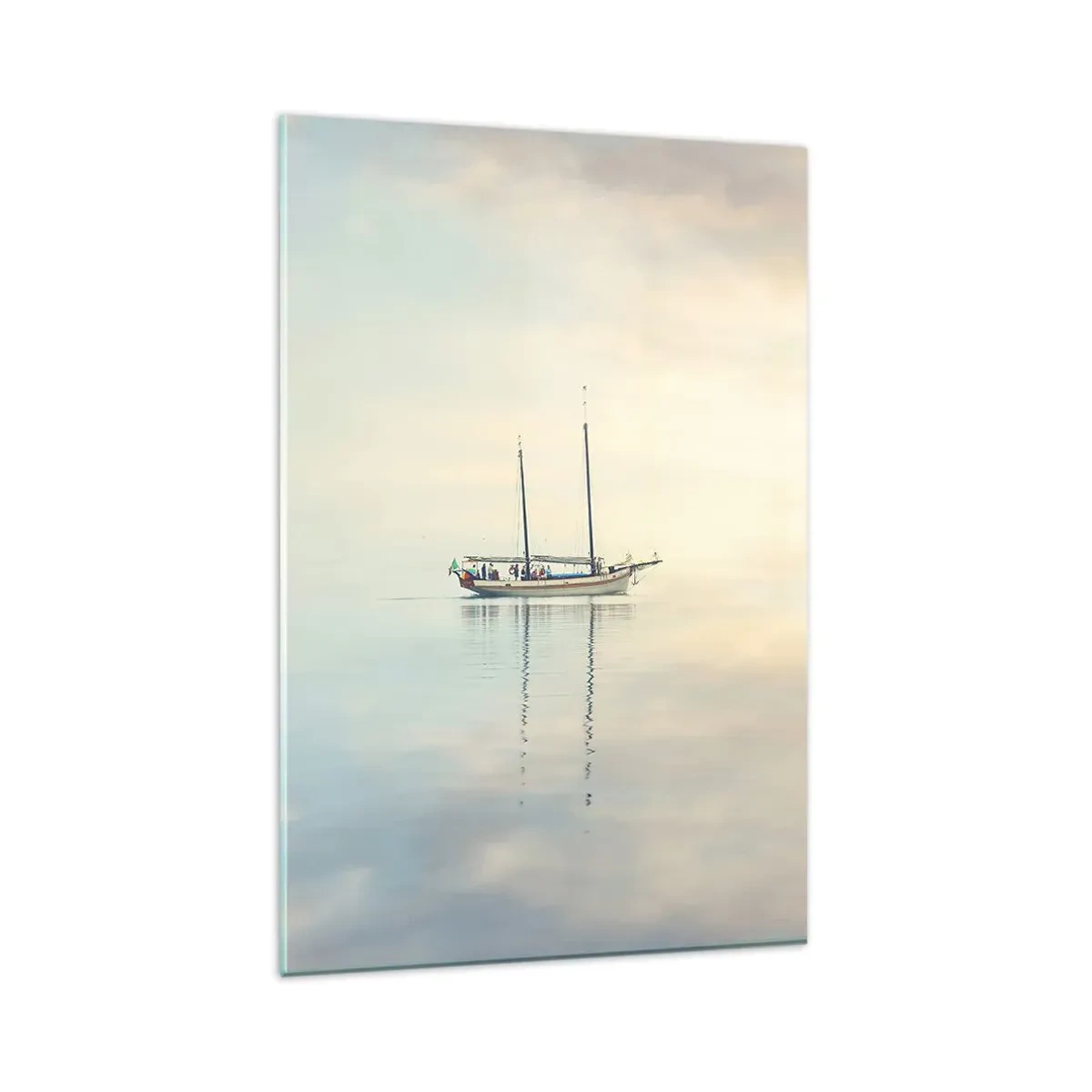 Obraz na skle - V mori ticha - 80x120 cm