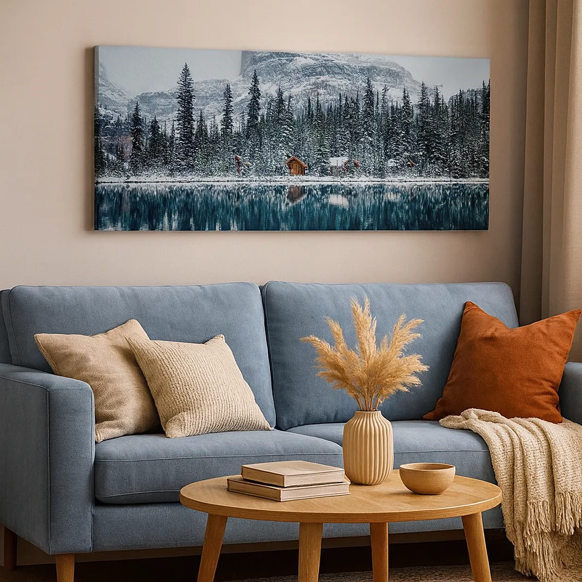 Obraz na plátne - Kanadské útočisko - 30x30 cm