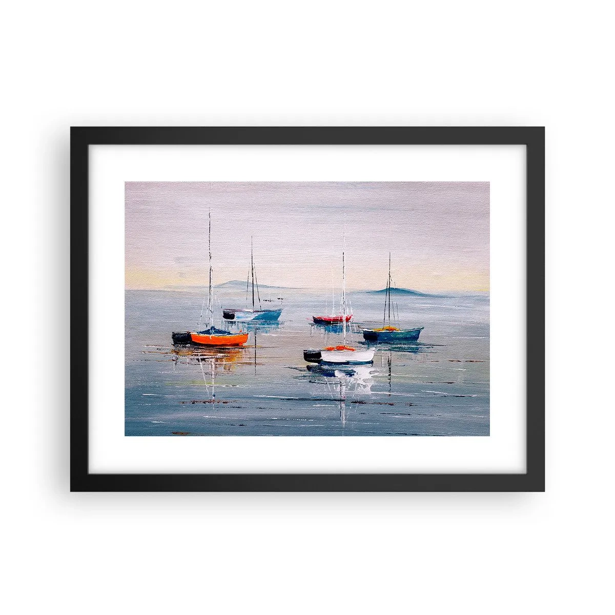 Plagát v čiernom ráme - Zaslúžený odpočinok - 40x30 cm