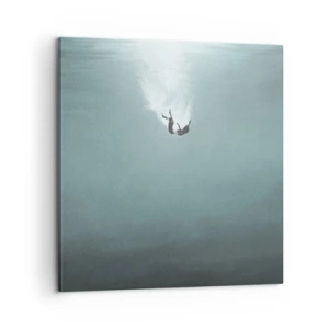 Obraz na plátne - V objatí oceánu - 60x60 cm