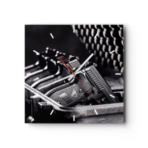 Nástenné hodiny - Mužský šport - 30x30 cm