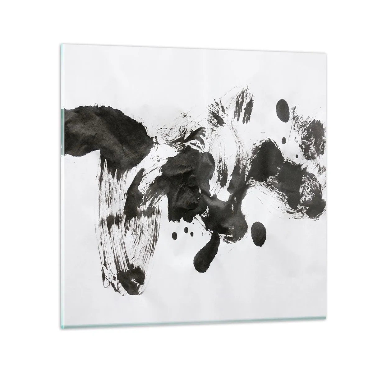 Obraz na skle - Metóda v šialenstve? - 40x40 cm