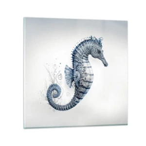 Obraz na skle - Jemný vtip prírody - 60x60 cm