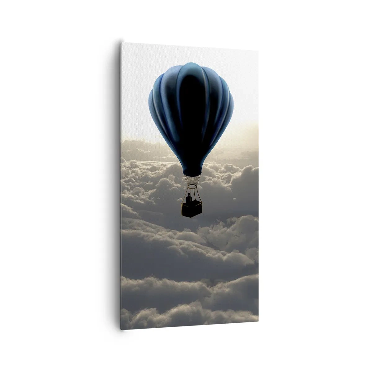 Obraz na plátne - Pútnik nad oblakmi - 65x120 cm