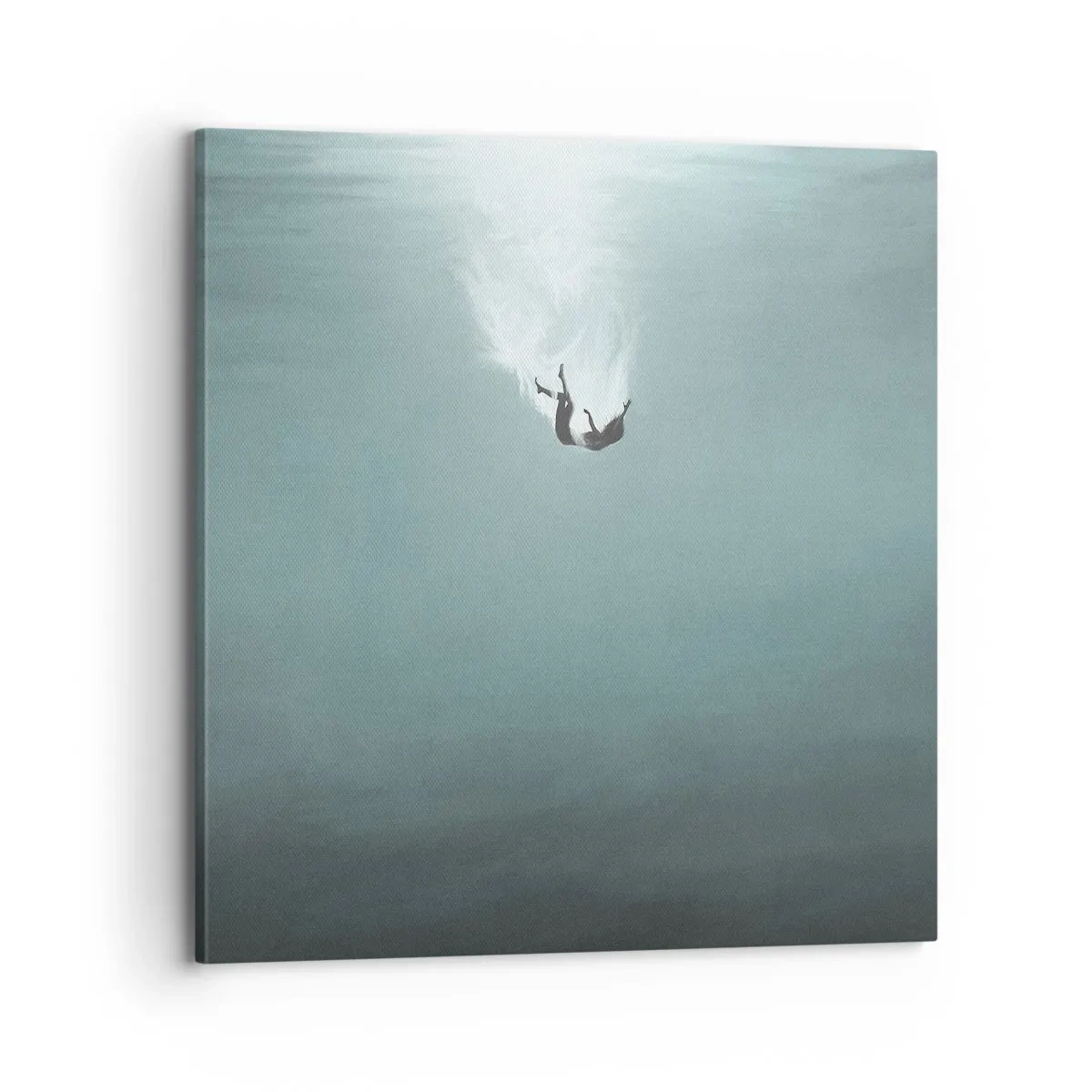 Obraz na plátne - V objatí oceánu - 70x70 cm