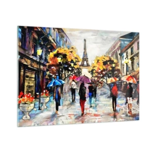 Obraz na skle - Na jeseň obzvlášť krásny - 100x70 cm