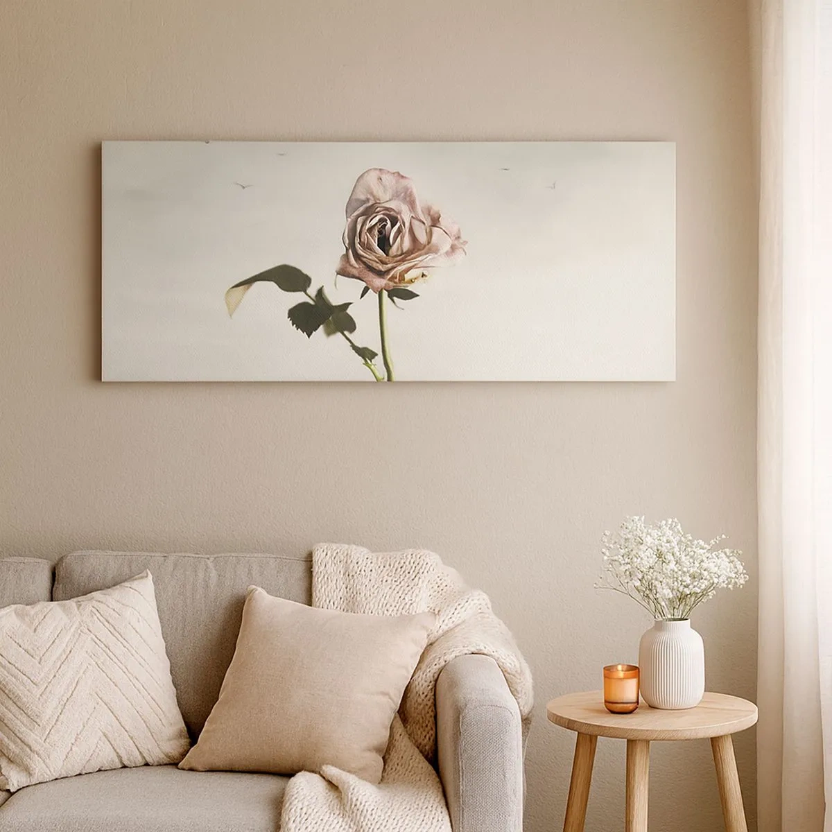 Obraz na plátne - Vítanie jari - 100x40 cm