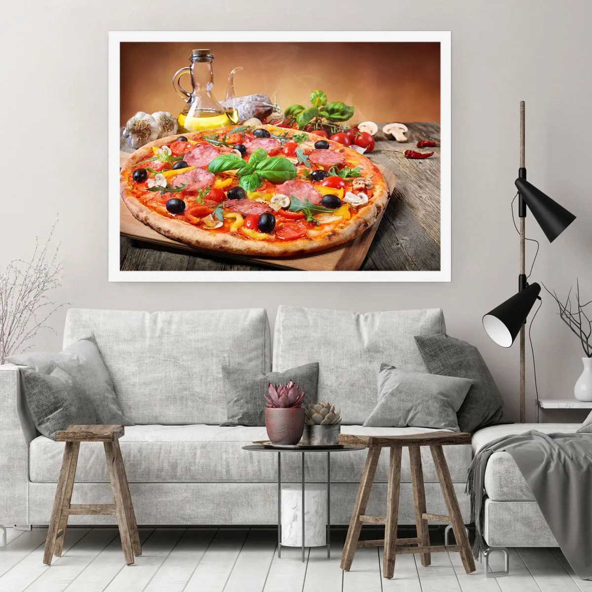 Plagát - So skutočne talianskou chuťou - 70x50 cm
