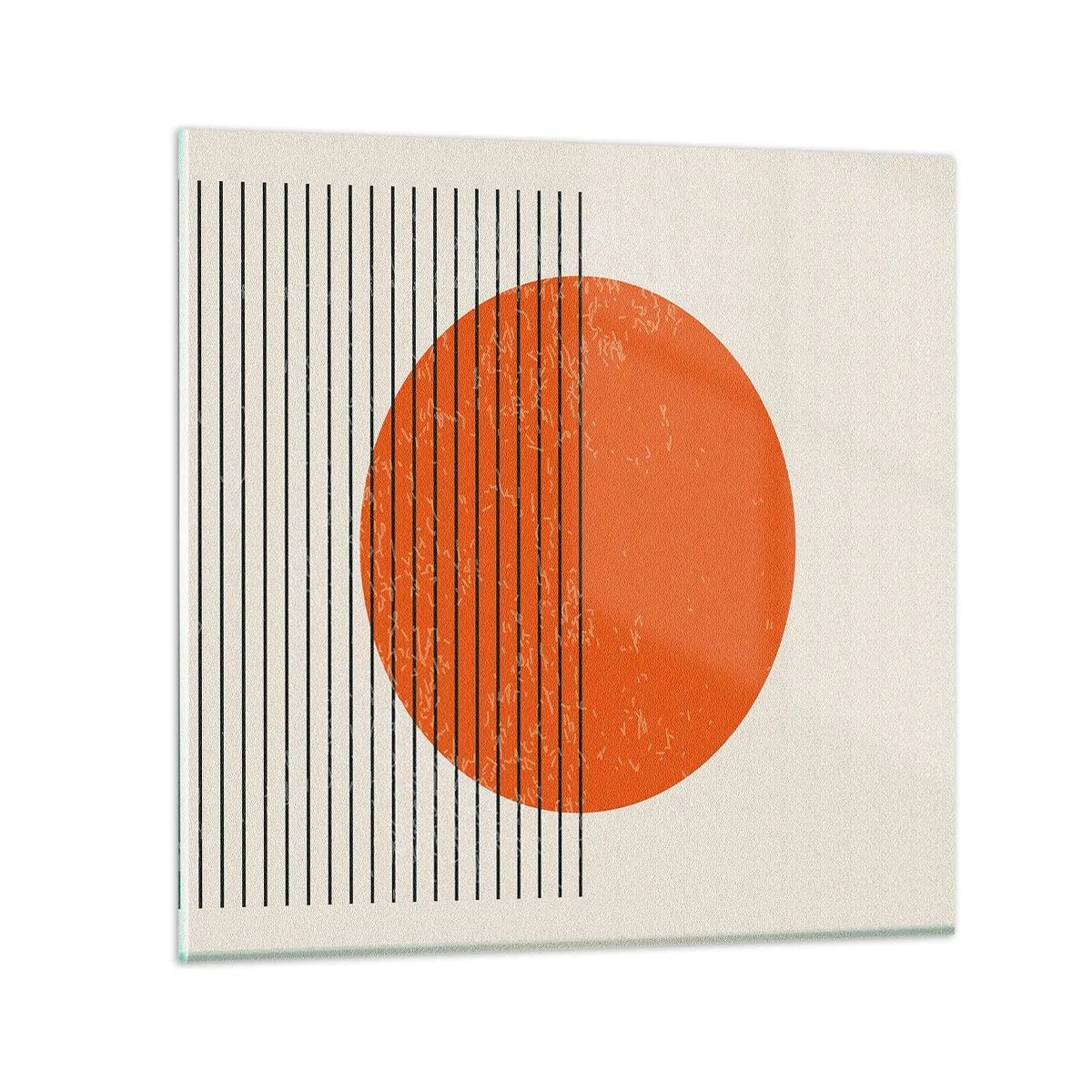 Obraz na skle - Vždy slnko - 60x60 cm