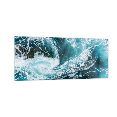 Obraz na skle - Brána do vnútra Zeme - 100x40 cm