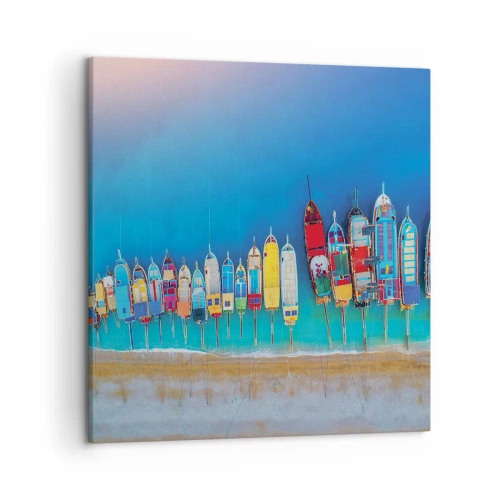 Obraz na plátne - Z vtáčej perspektívy - 50x50 cm