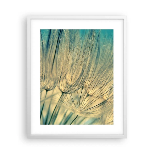 Plagát v bielom ráme - Čakanie na vietor - 40x50 cm