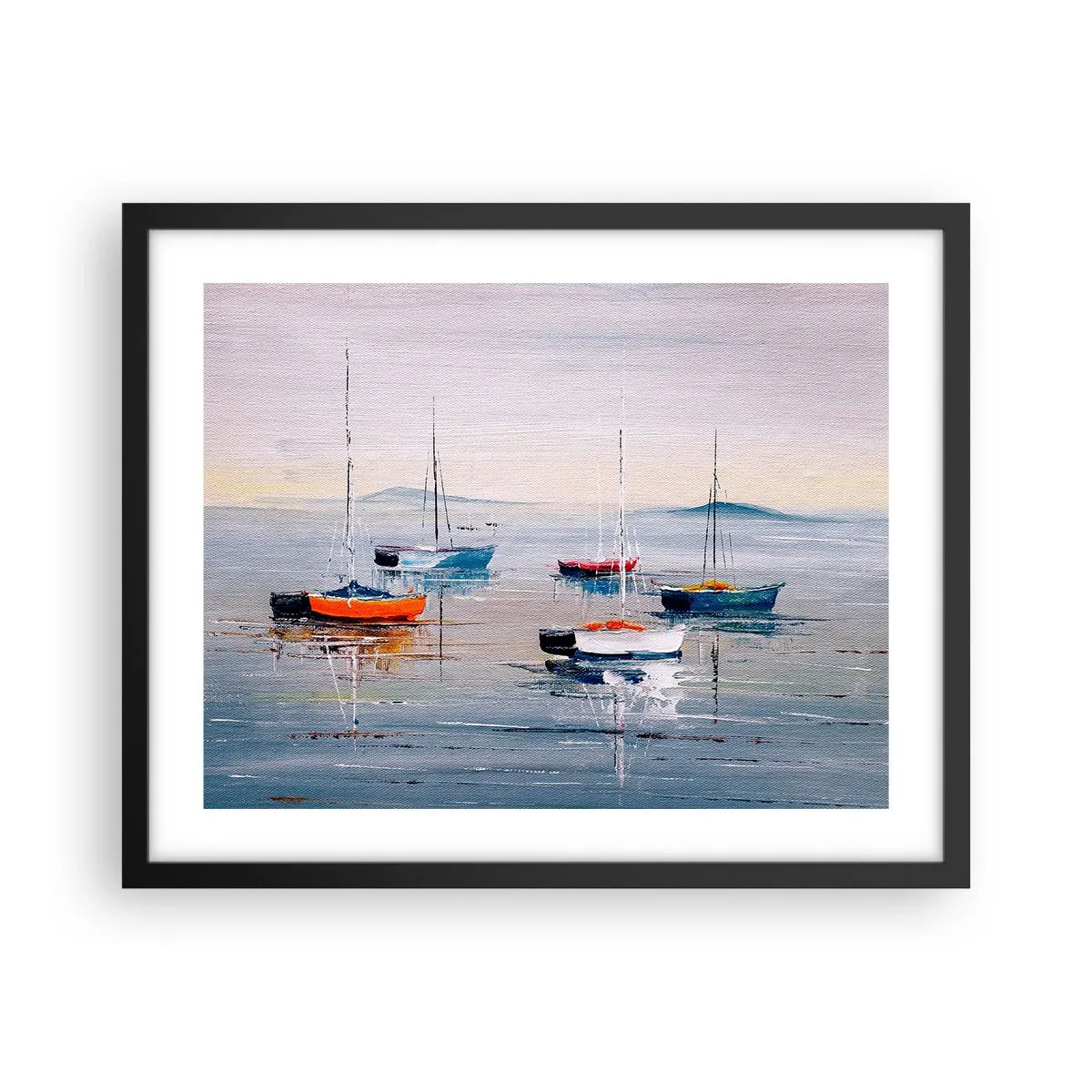 Plagát v čiernom ráme - Zaslúžený odpočinok - 50x40 cm