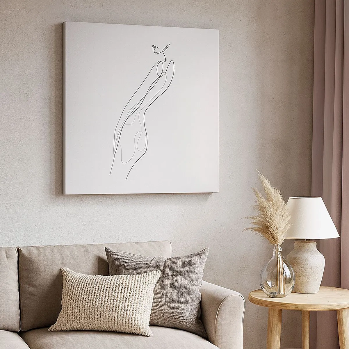 Obraz na plátne - Iba sľub - 30x30 cm