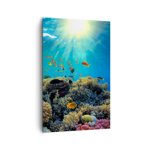 Obraz na plátne - Podvodné poklady - 80x120 cm