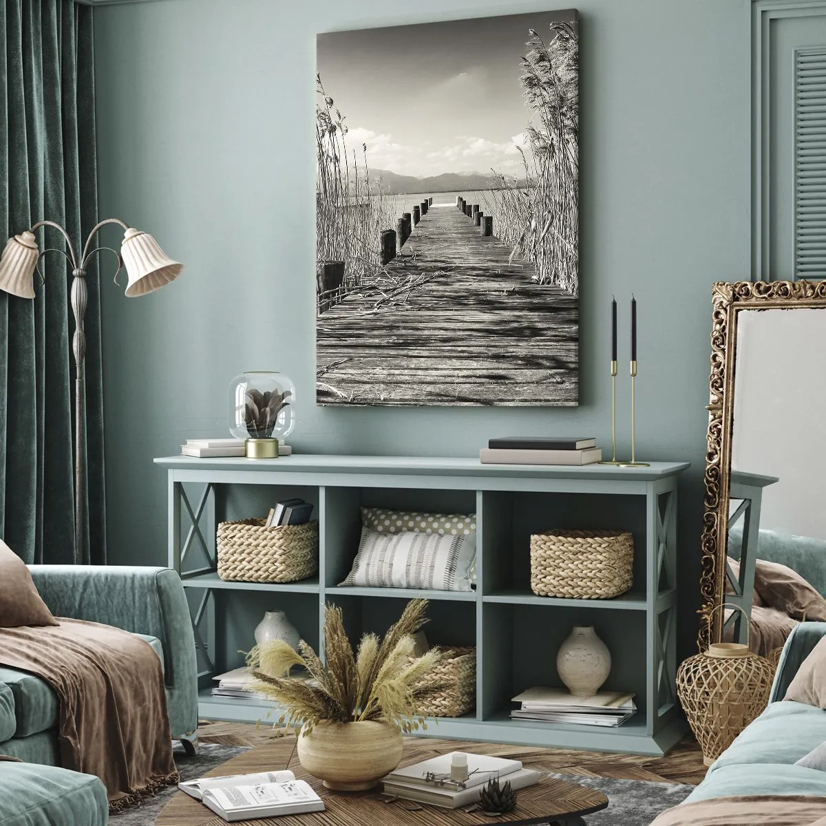 Obraz na plátne - V ústraní tráv - 80x120 cm