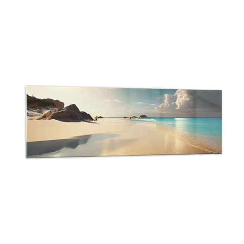 Obraz na skle - Vysnený deň - 160x50 cm