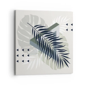 Obraz na plátne - Príroda a geometria – dva poriadky? - 70x70 cm