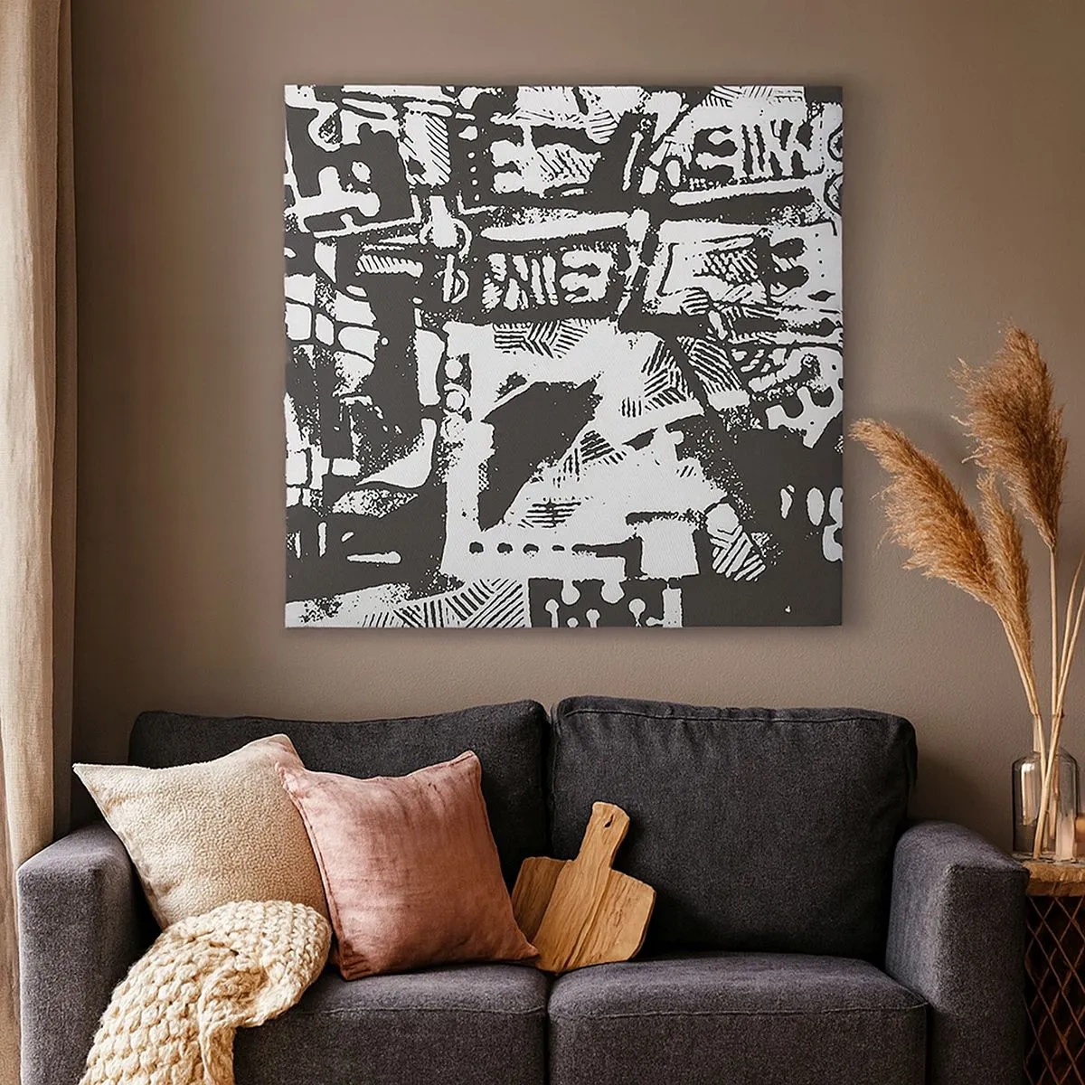 Obraz na plátne - Poriadok alebo chaos? - 30x30 cm