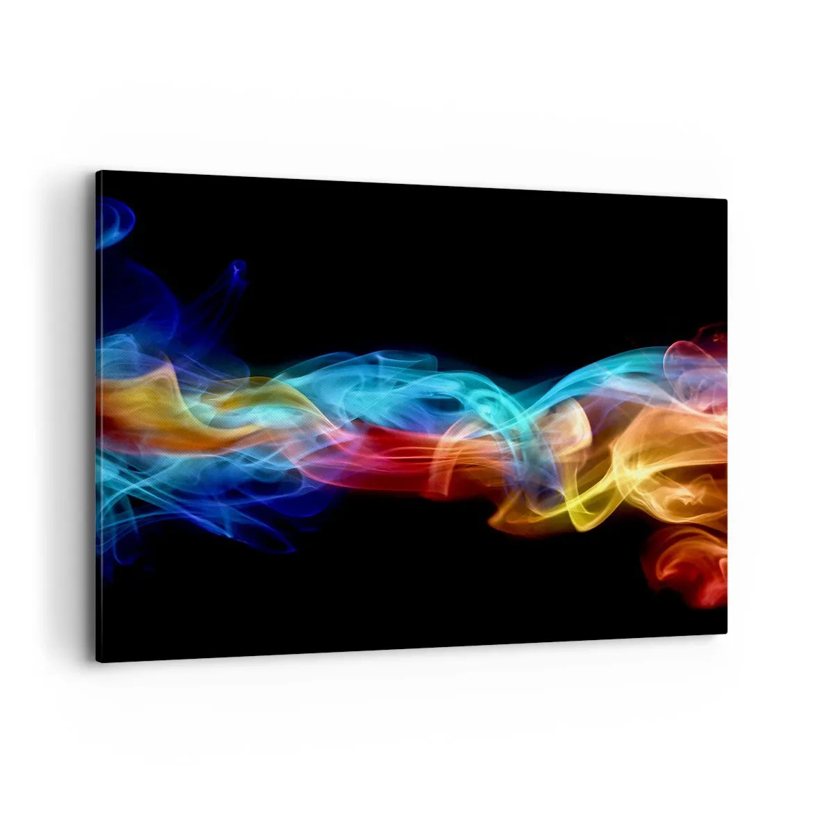 Obraz na plátne - Dúhový tanec hmly - 100x70 cm